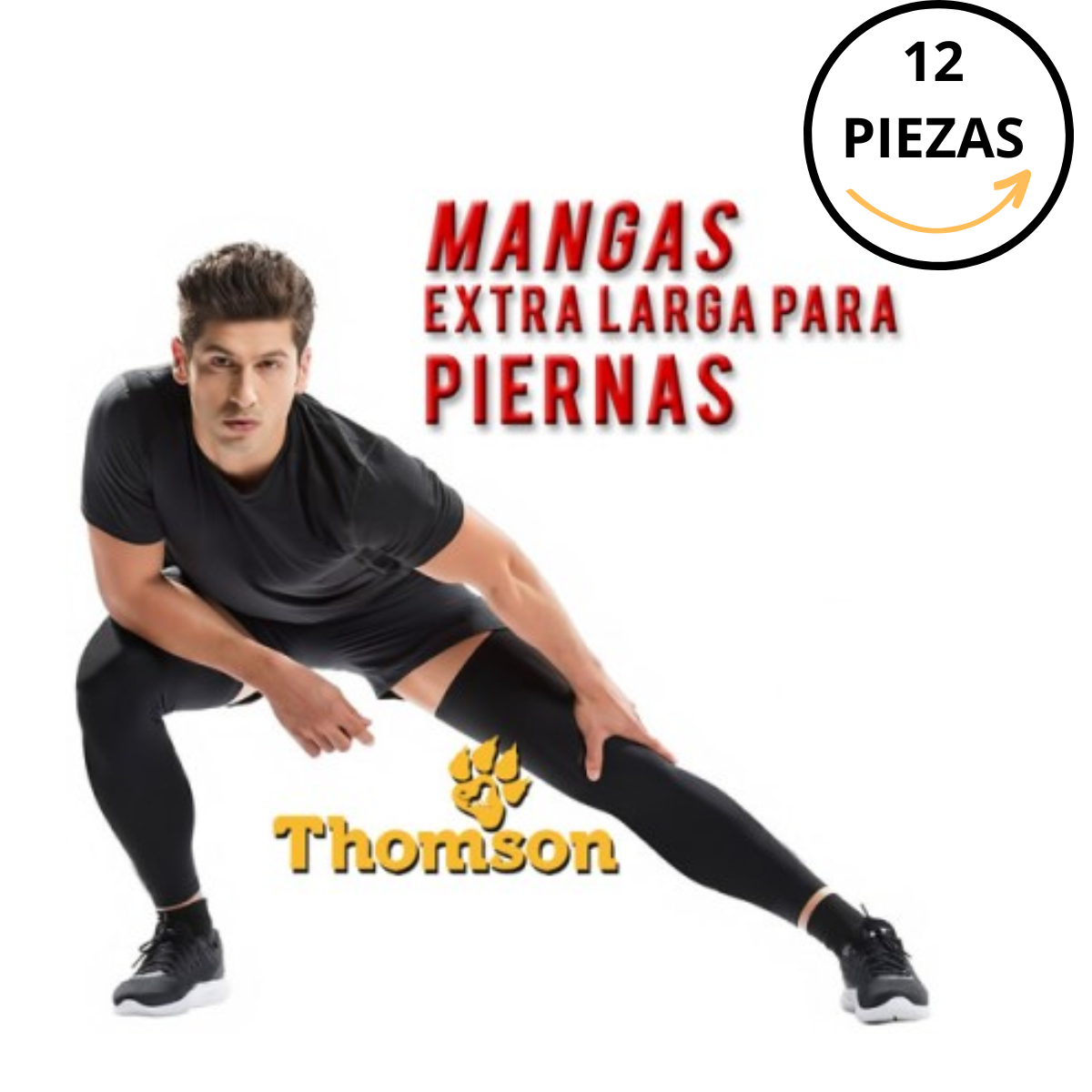 mangas extralargas para piernas (12 pares)