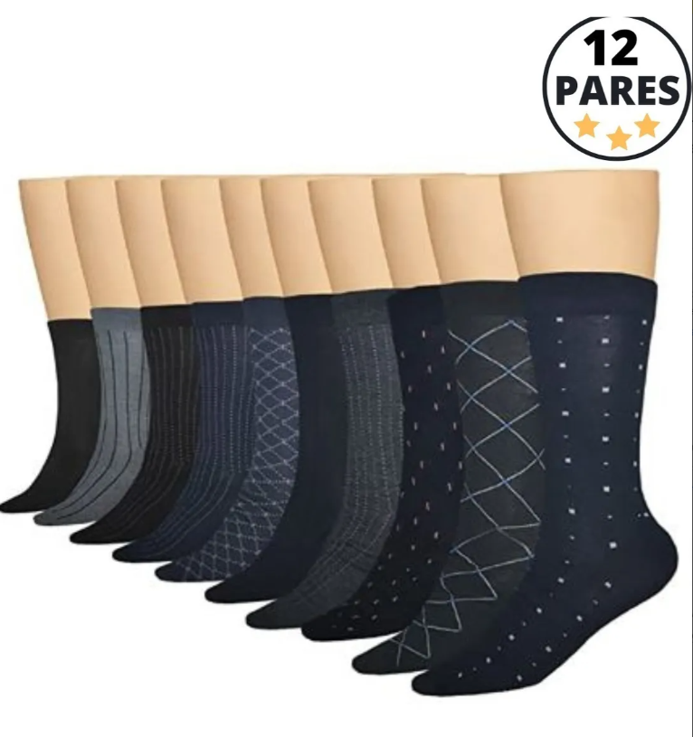 calcetines vestir caballero (12 pares)