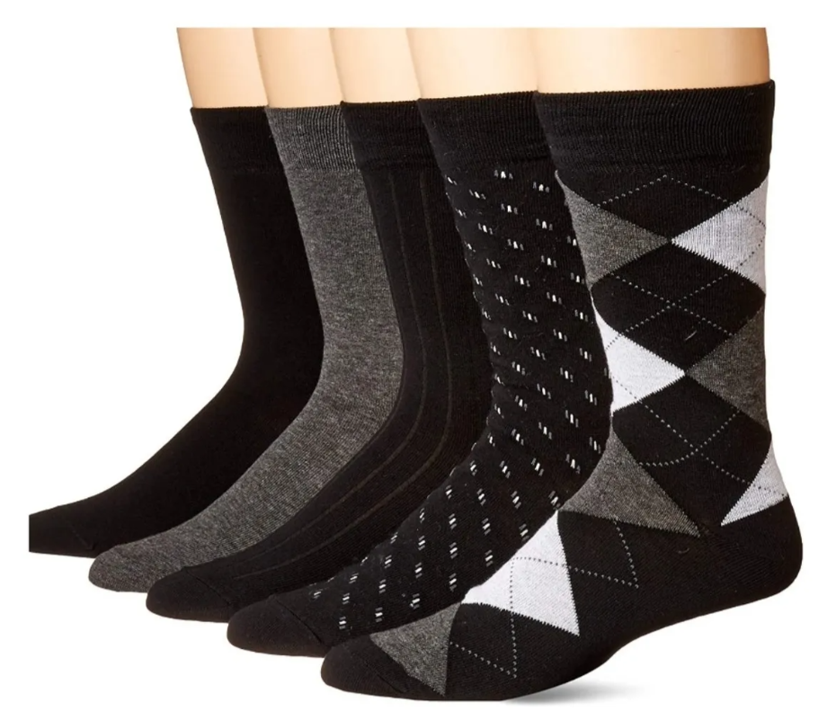 calcetines de algodon vestir caballero 6 pares