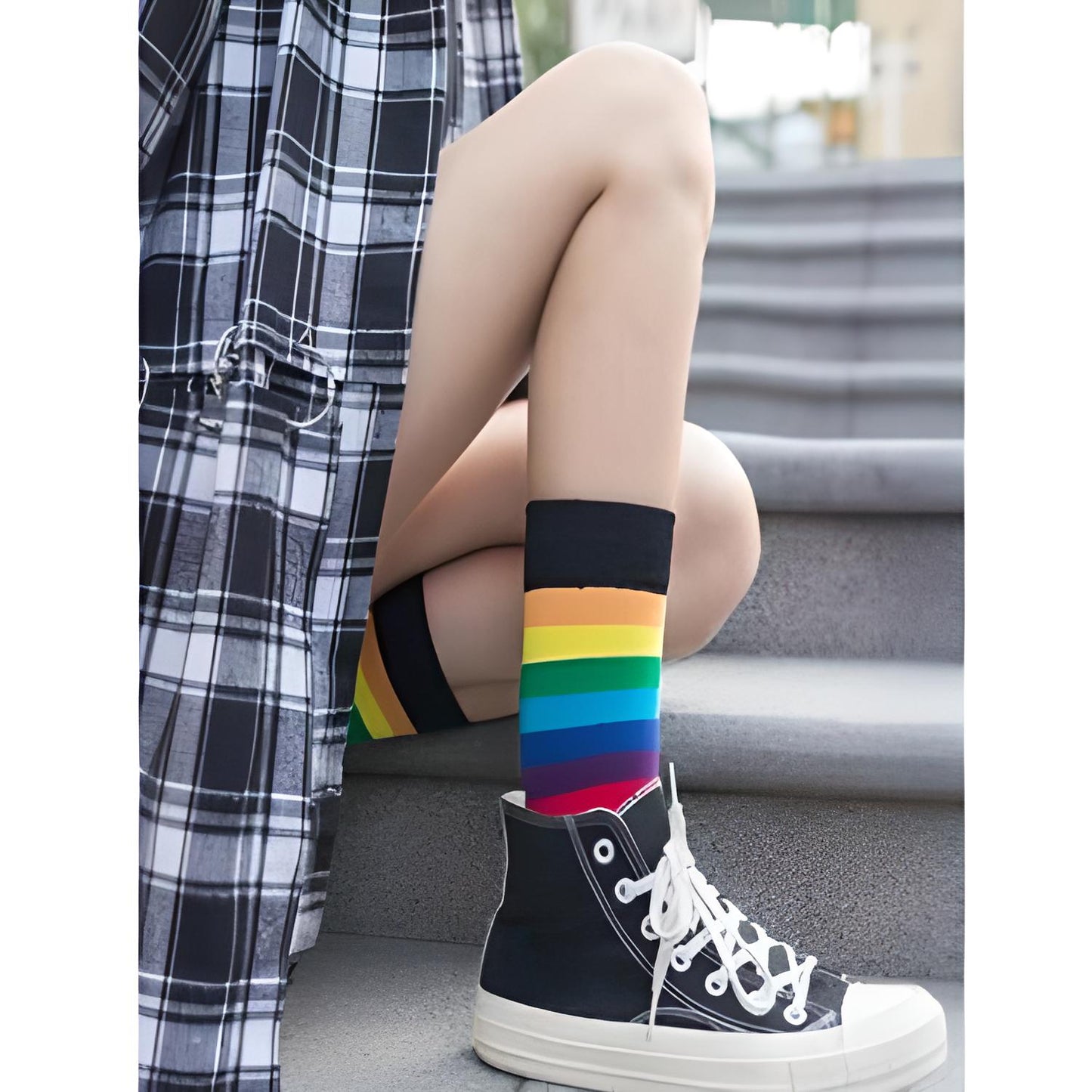12 pares calceta unisex diseños divertidos