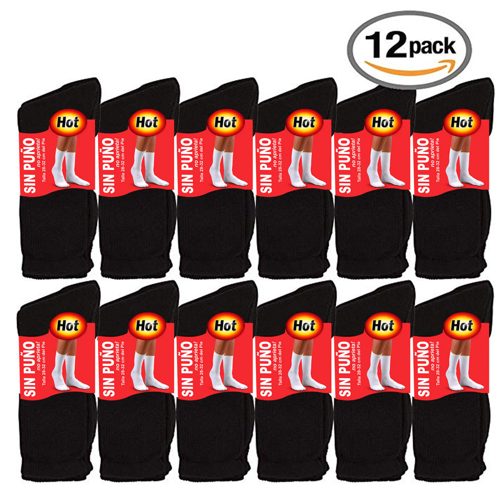 12 pares de calcetines térmicos