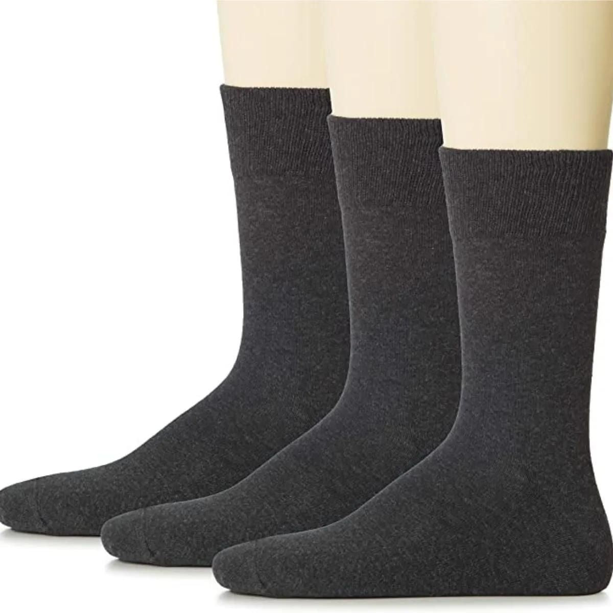 calcetines de vestir 3/4 dama y caballero (12 pares)