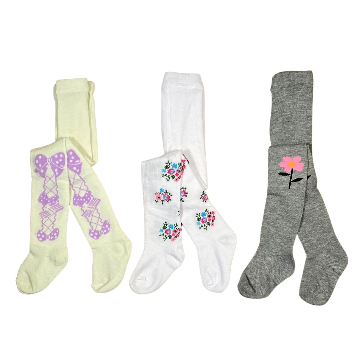 mallas térmicas para bebe y niña diseños (3 piezas)