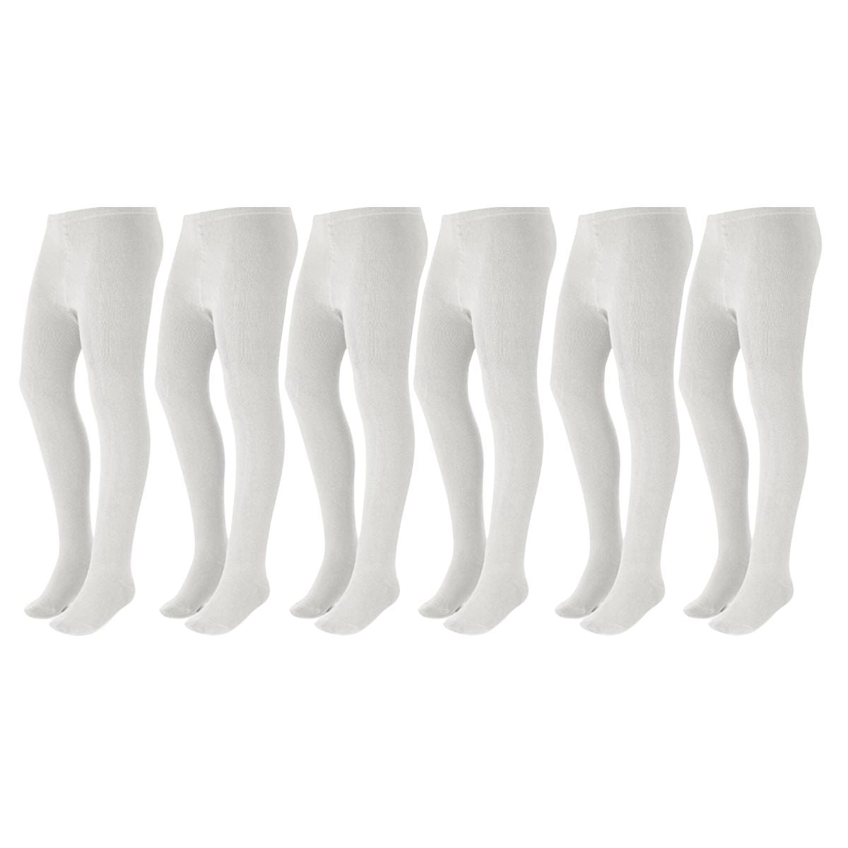 mallas con pie térmica lisa 6 piezas