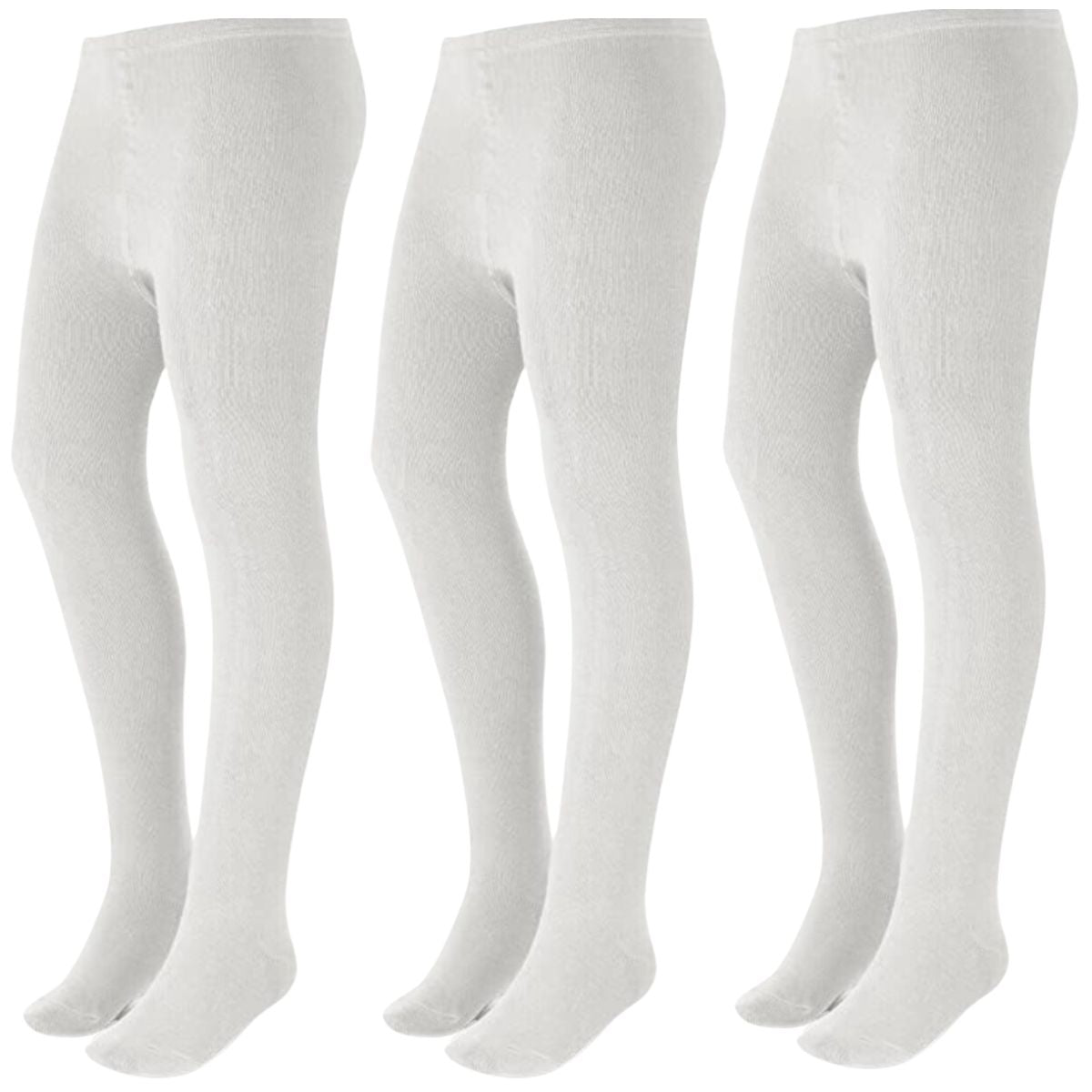 mallas con pie térmica lisa 3 piezas
