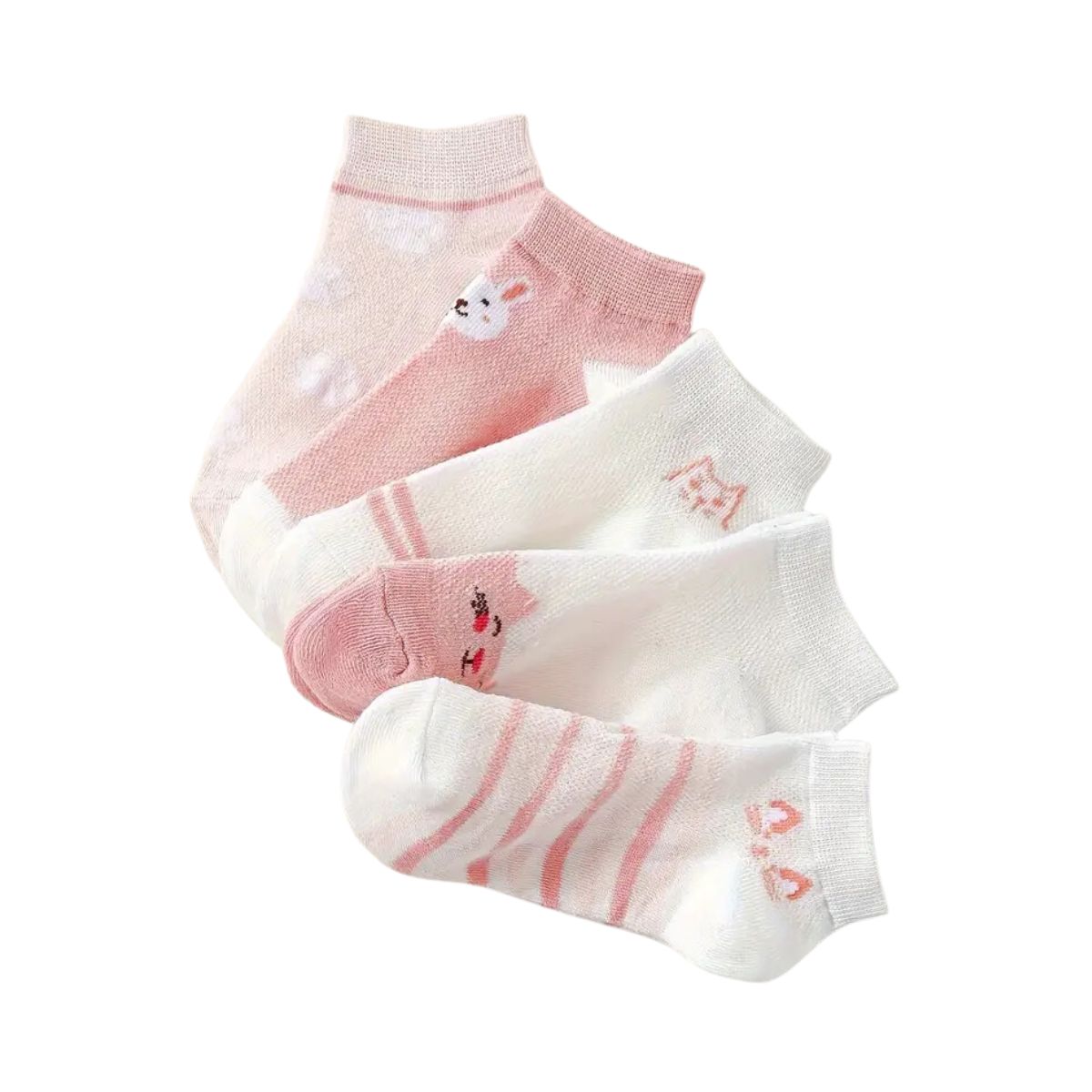 12 pares de calcetas para niñas casuales