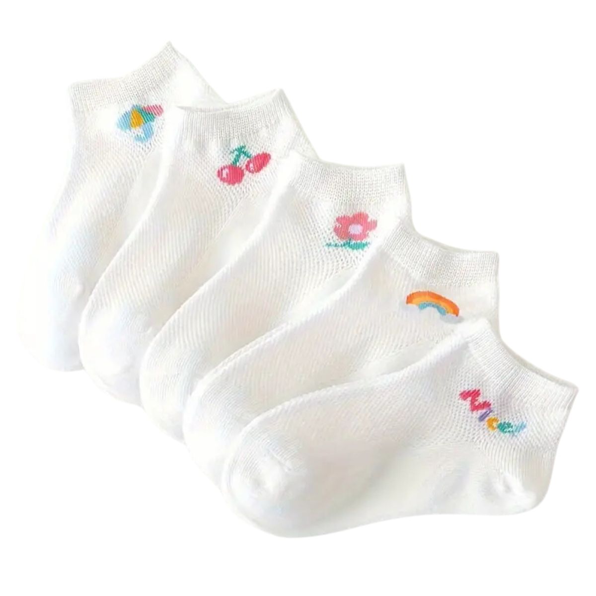 12 pares de calcetas para niñas casuales