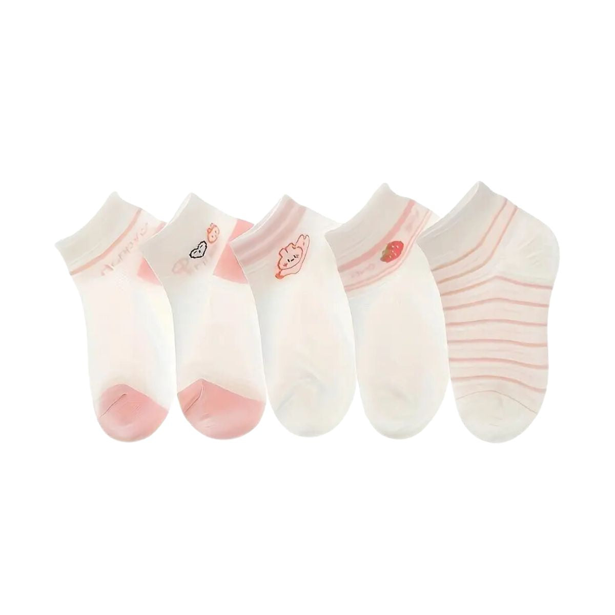 12 pares de calcetas para niñas casuales