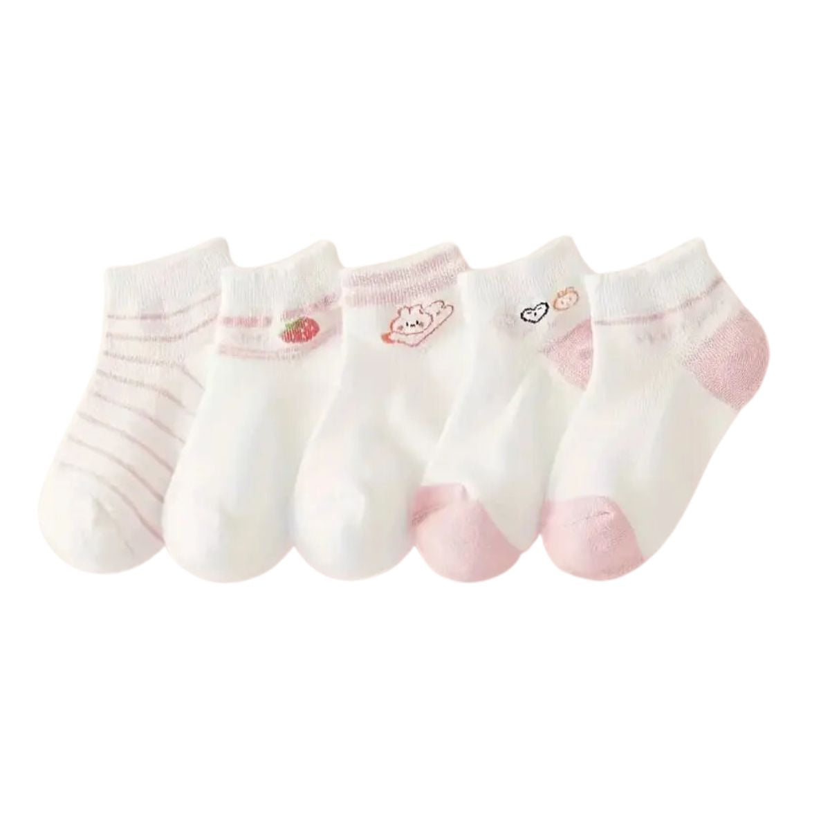 12 pares de calcetas para niñas casuales