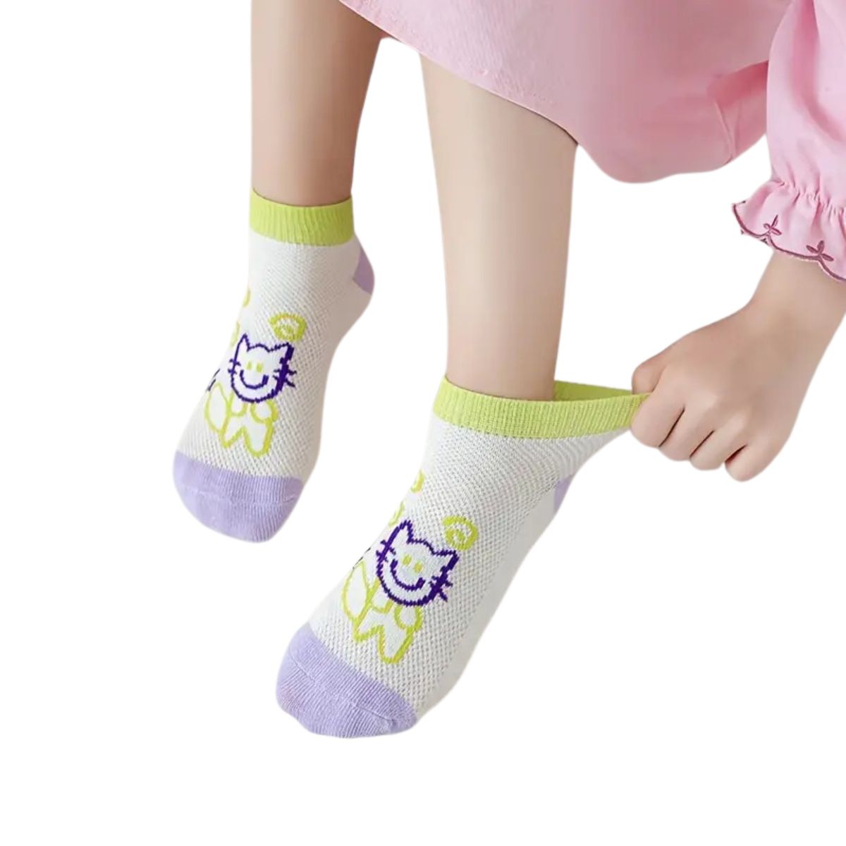 12 pares de calcetas para niñas casuales