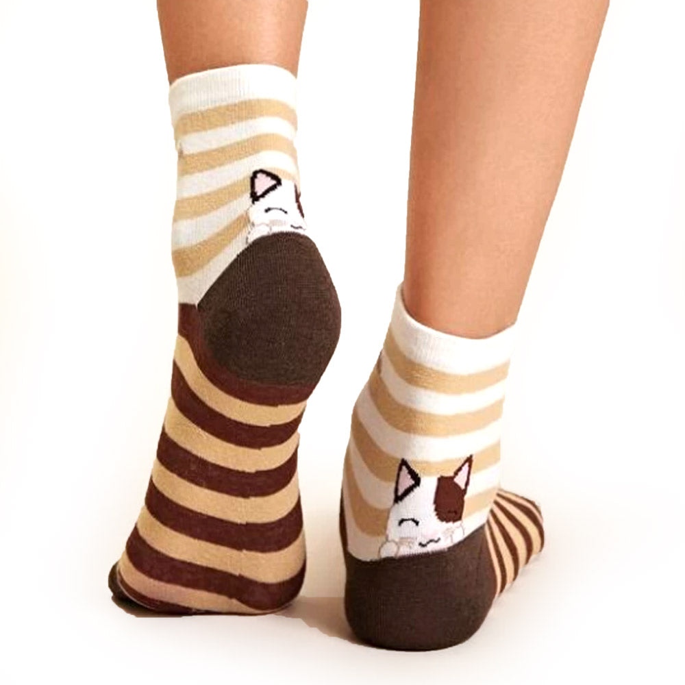 calcetas con diseños de animalitos 12 pares