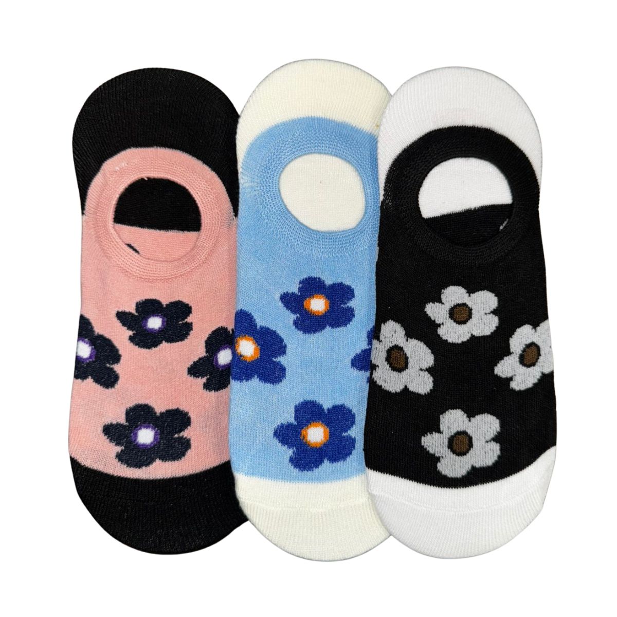 12 pares de calcetines invisibles para dama