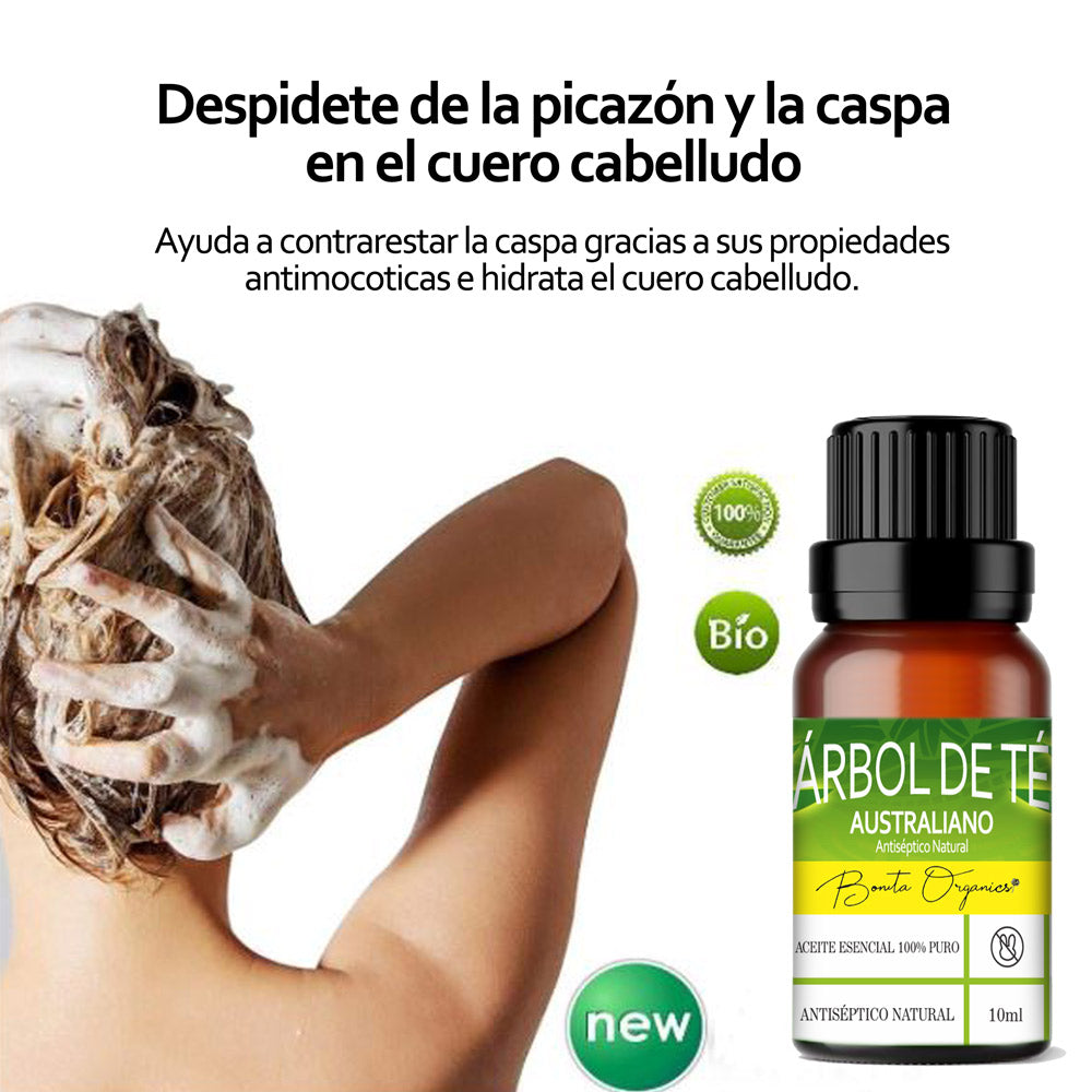 tratamiento para hongos arbol de te 100 % puro