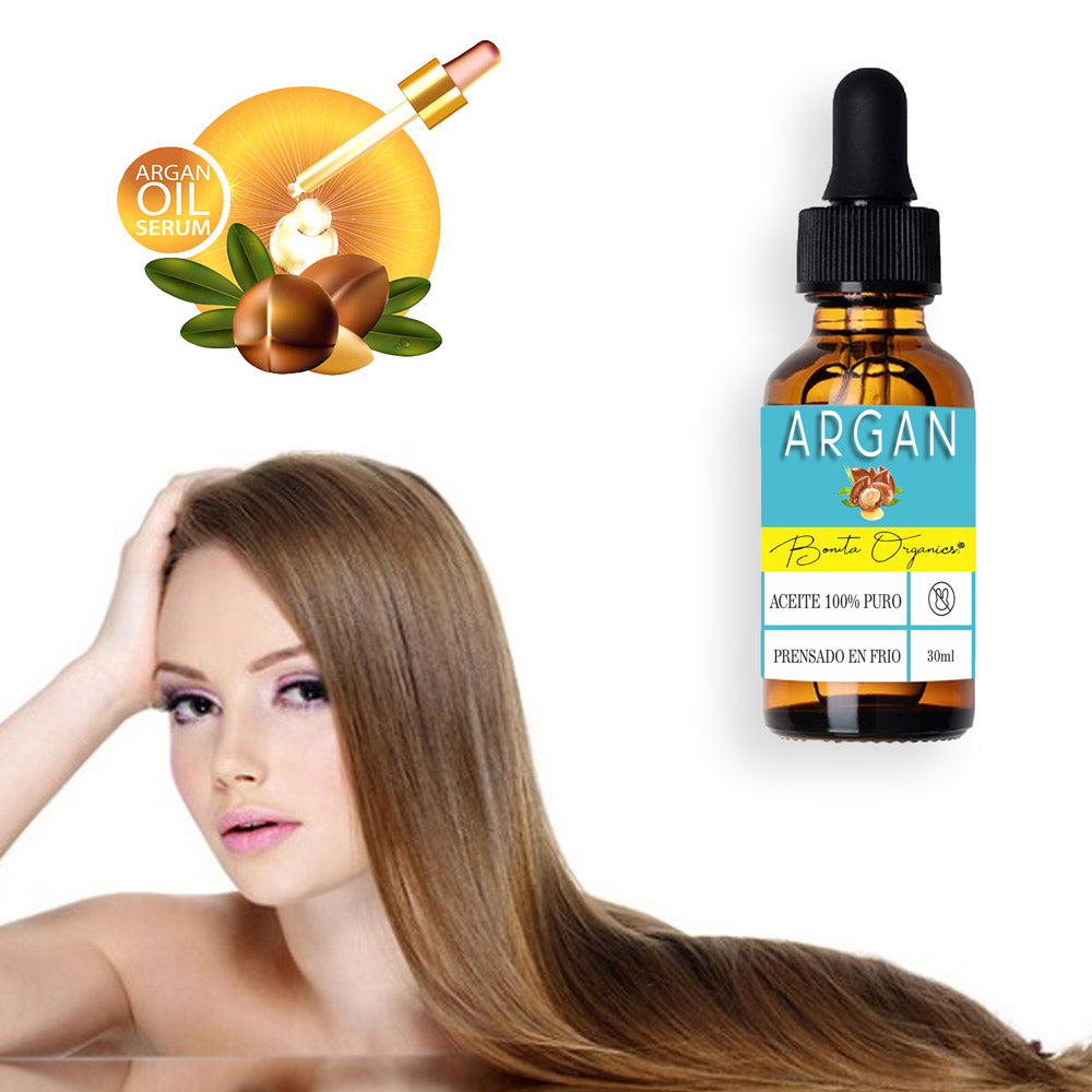 aceite argan 100% puro 30 ml (1 pieza)