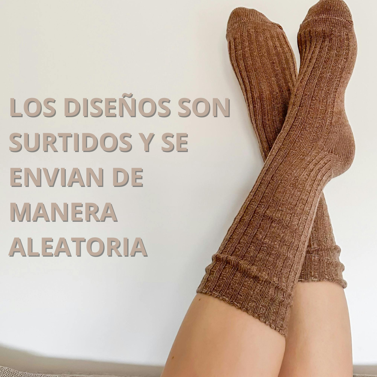 6 pares de calcetas para dama diseños surtidos