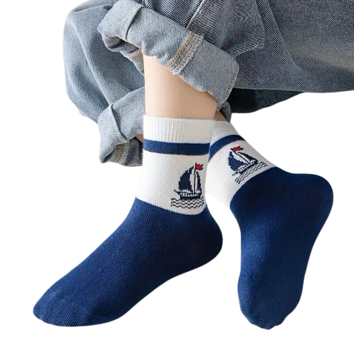 12 pares de calcetas diseños surtidos niños 10-12 años