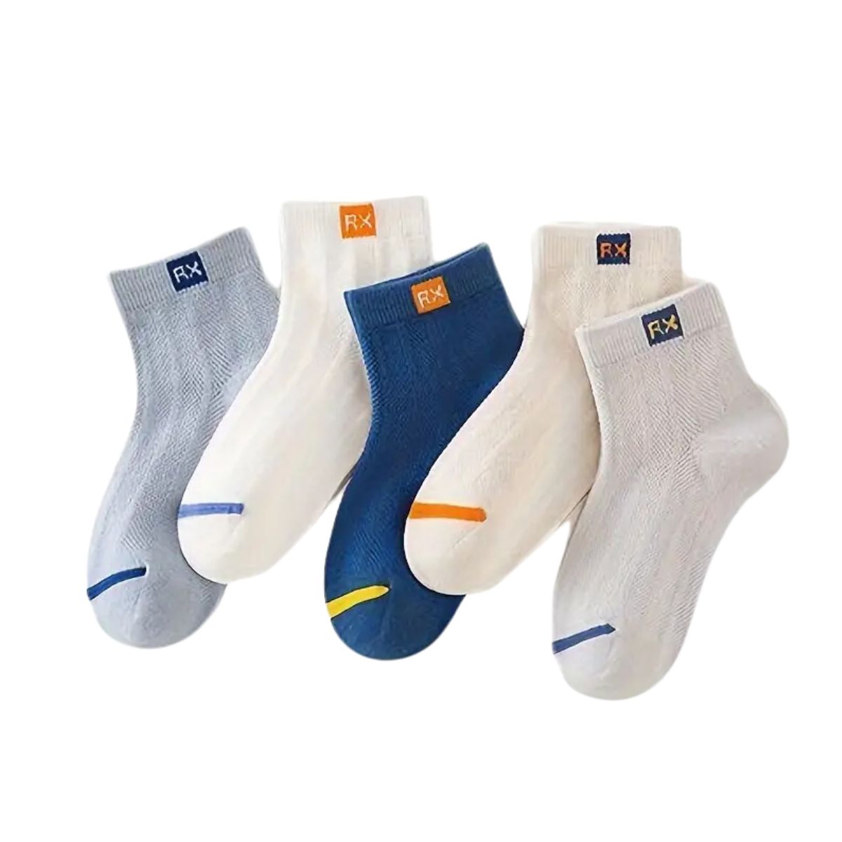 12 pares de calcetas diseños surtidos niños 10-12 años