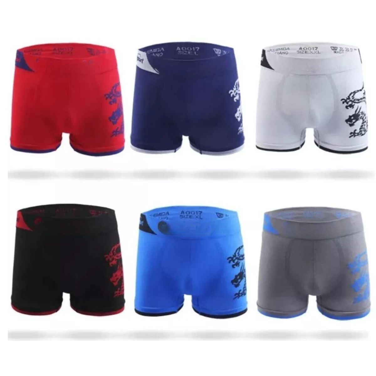 boxer hombre microfibra paquete 12 piezas