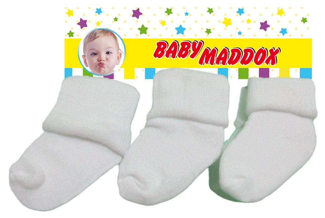 calcetines algodon bebes 3 pares