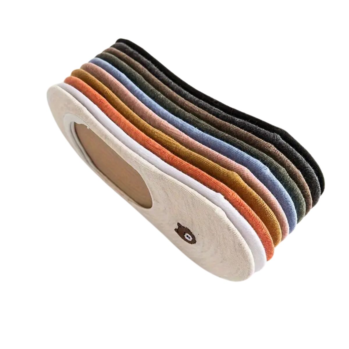 6 pares tin invisible para dama diseños