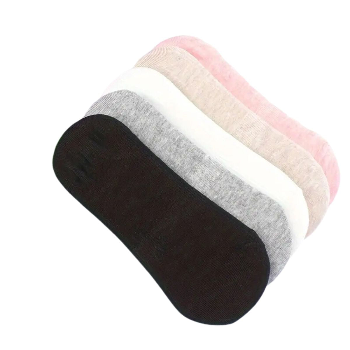 6 pares tin invisible para dama diseños