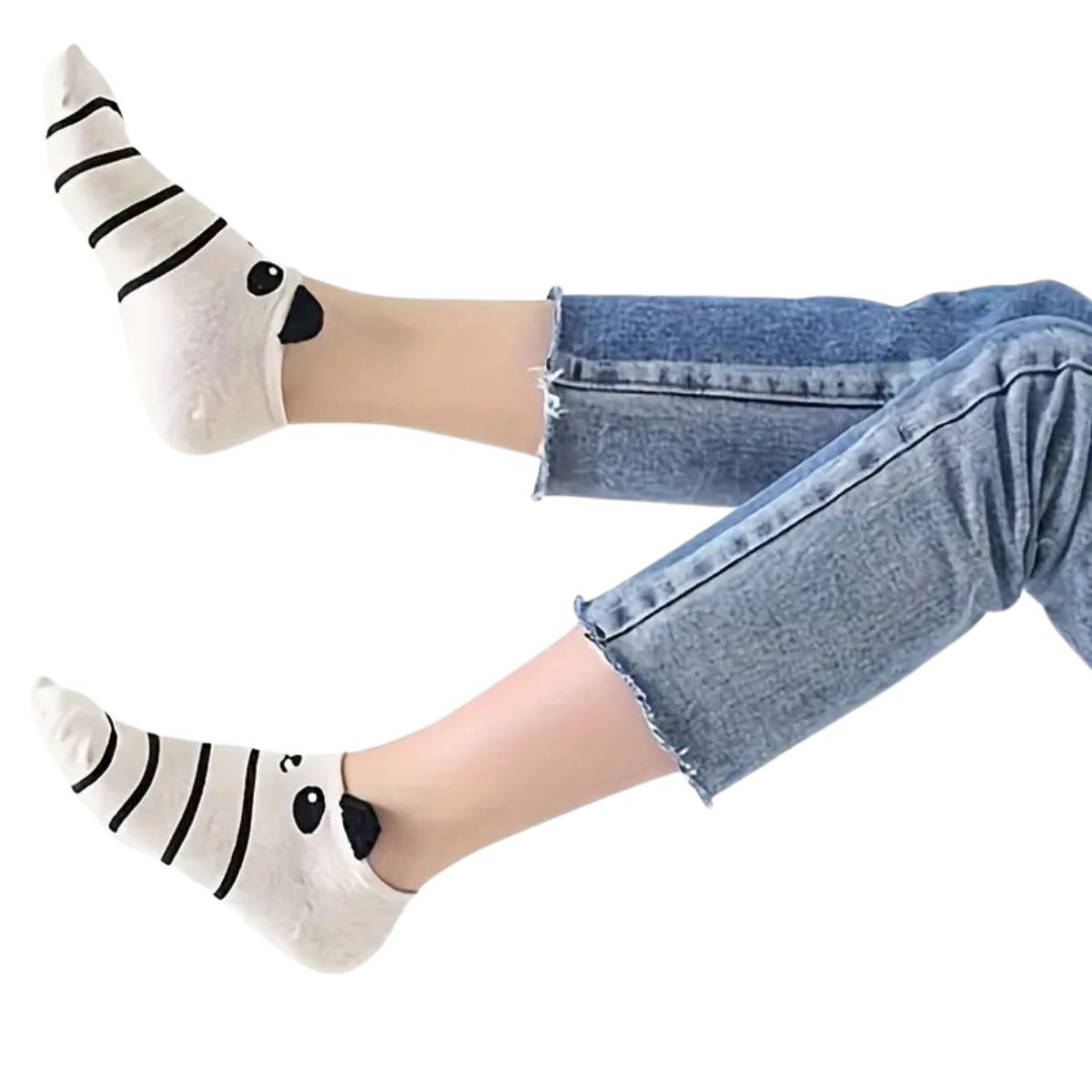12 pares calcetines algodón orejitas