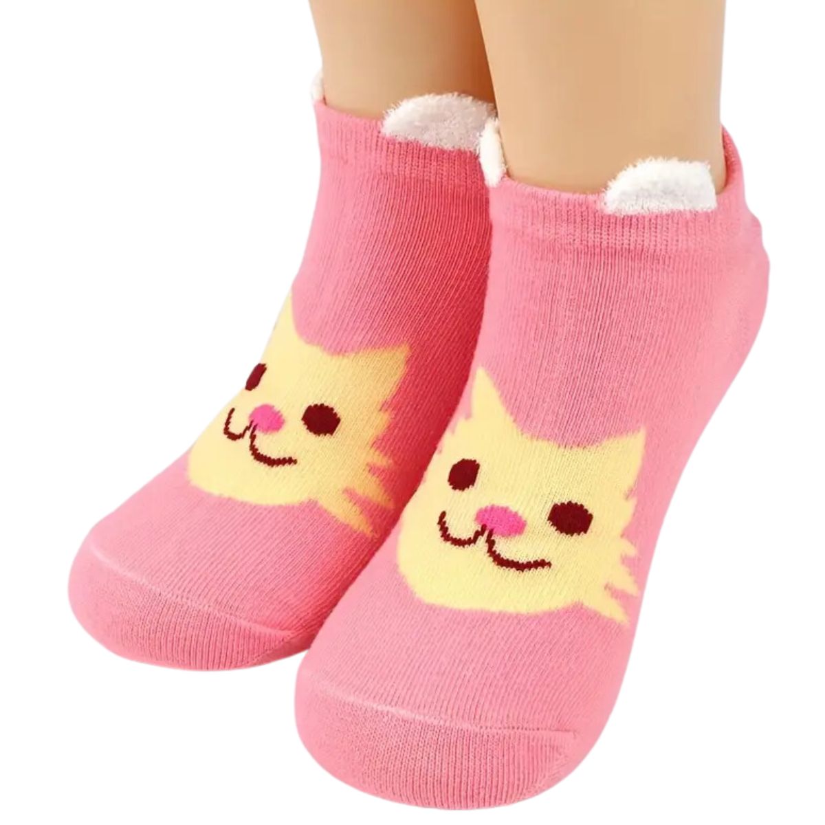 12 pares calcetines algodón orejitas