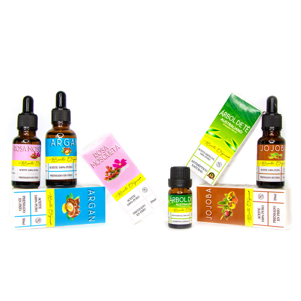 kit 4 piezas aceites premium