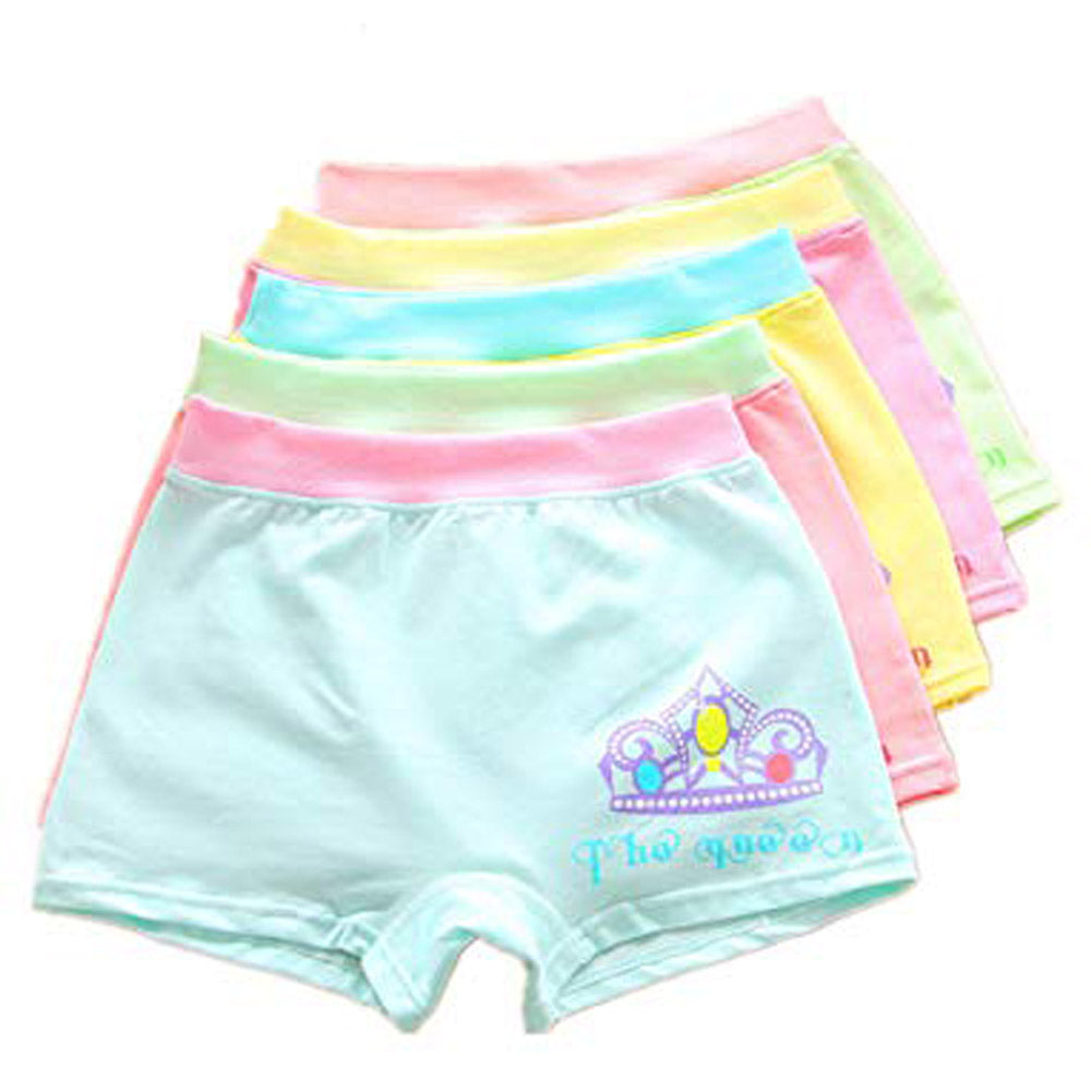12 piezas boxer algodon para niñas