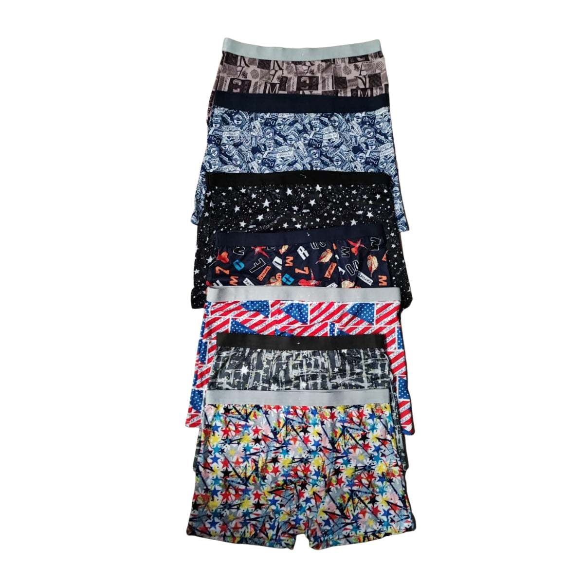boxer caballero microfibra ultra fresco paquete 6 piezas