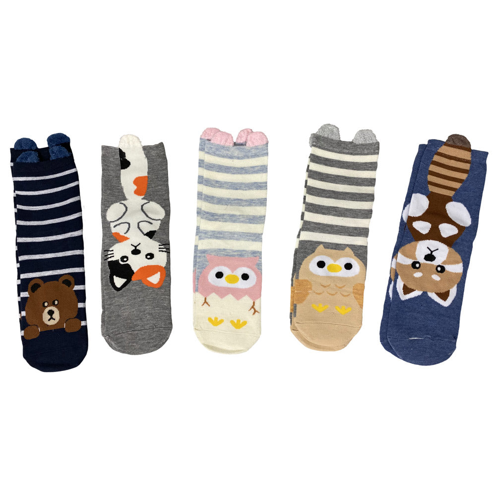 calcetines de algodon diseños (6 pares)