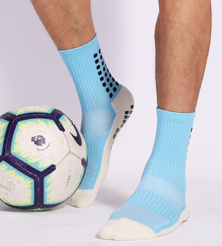 Calceta de futbol antiderrapante (6 pares) – racotex