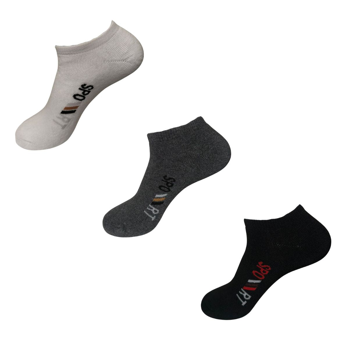 calcetín sport con toalla caballero 12 pares