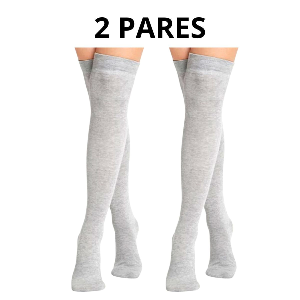 calcetas extralarga 2 pares termicas para mujer