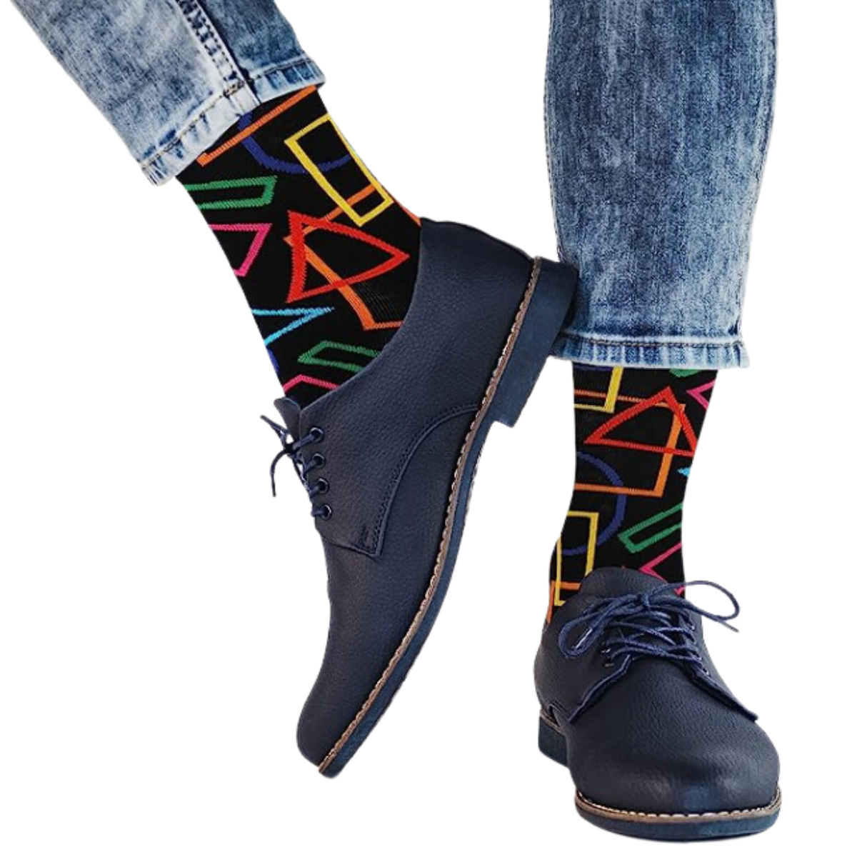 6 pares calceta unisex diseños divertidos
