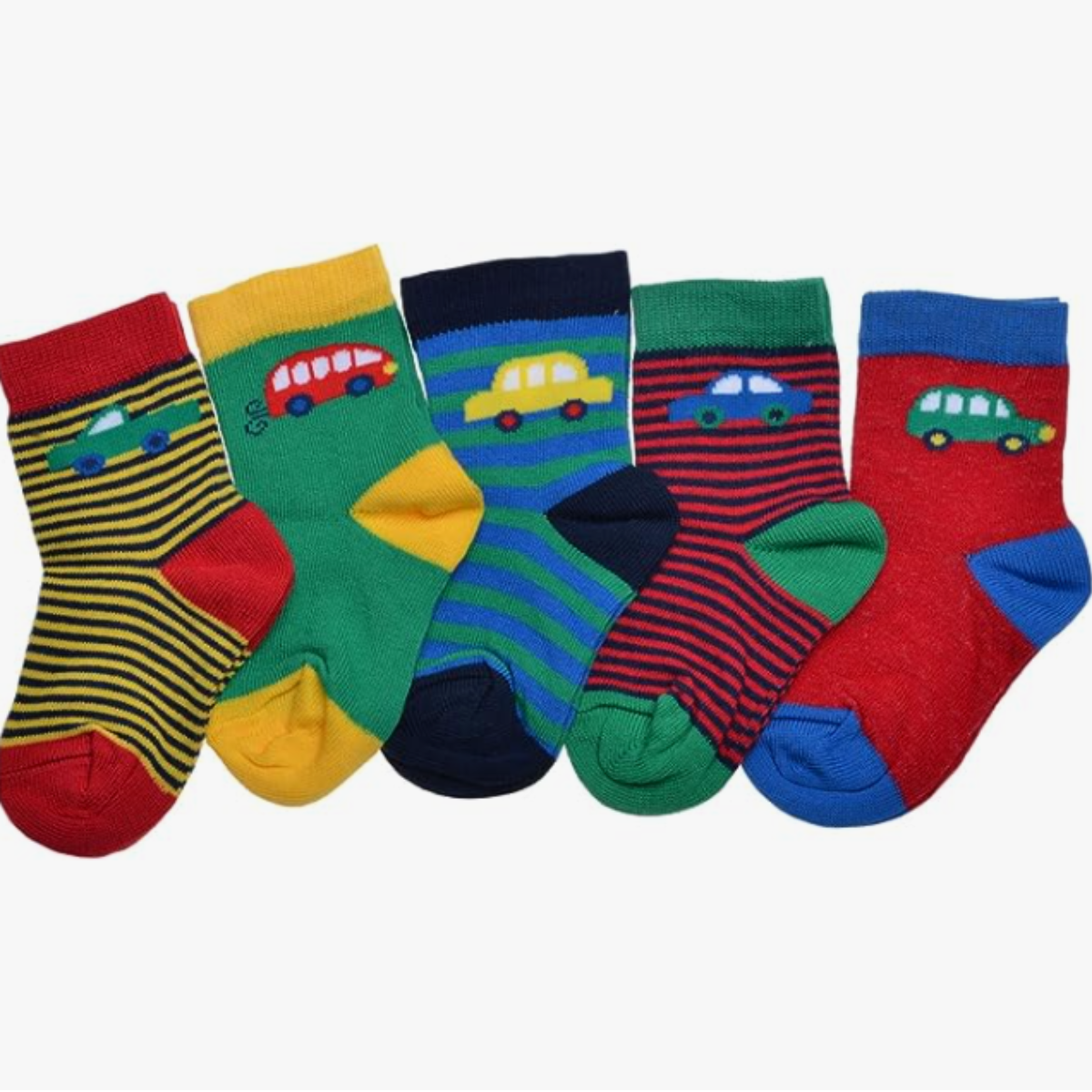 12 pares calceta 3/4 para niños