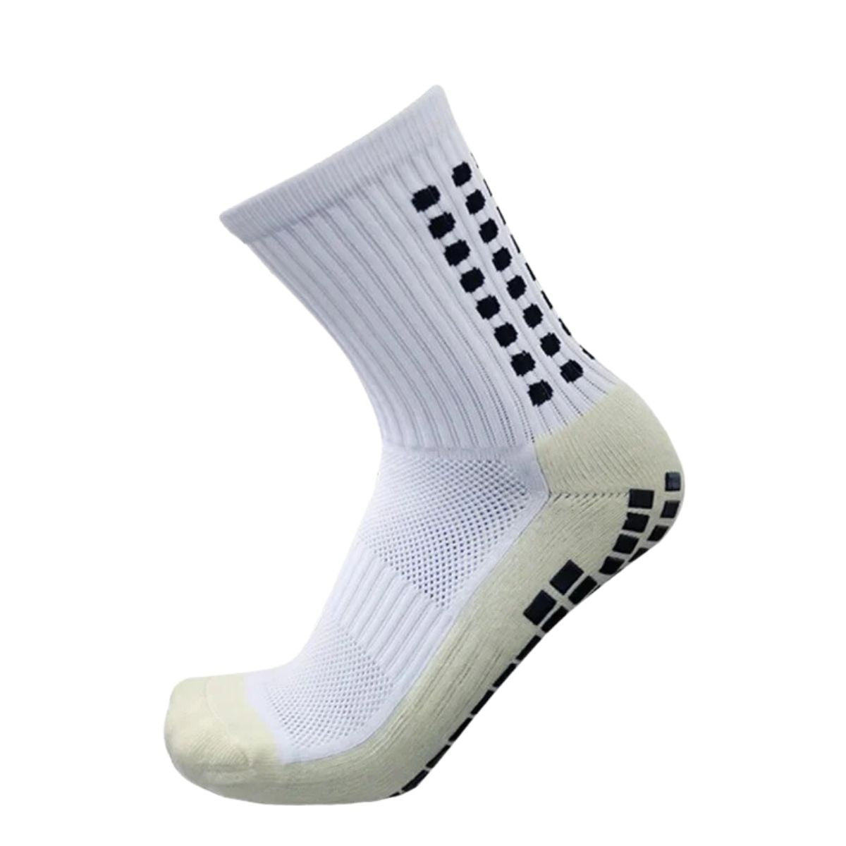 12 pares calceta de futbol antiderrapantes