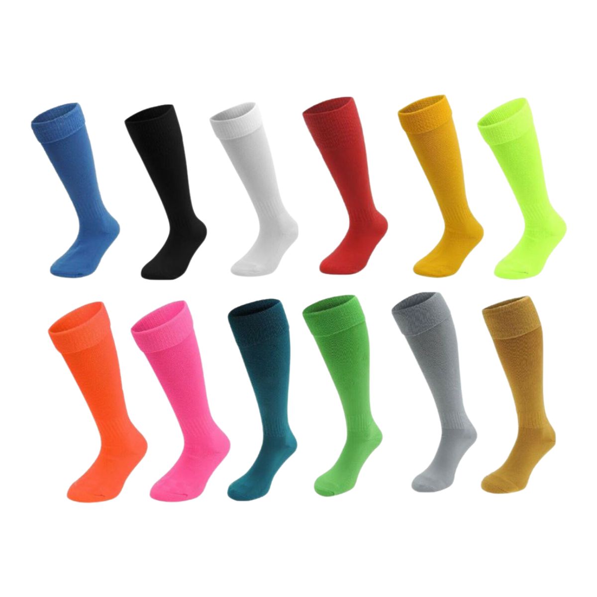 12 pares calceta de futbol liquidacion