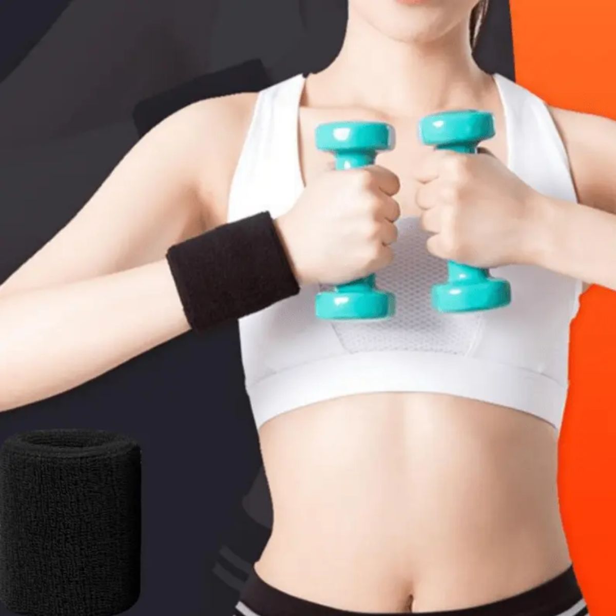 muñequera para deportes 1 par