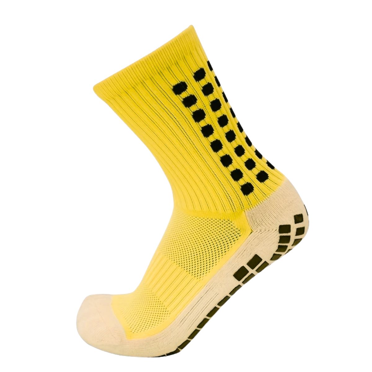 12 pares calceta de futbol antiderrapantes