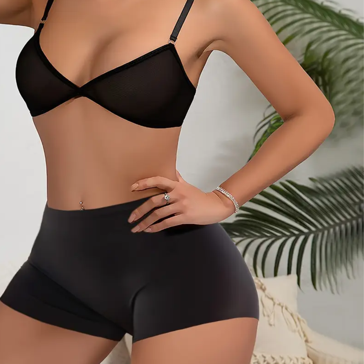calzoncillos tipo bóxer 8 piezas para mujer sin costuras