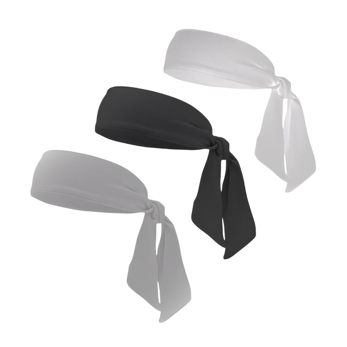banda para cabello de karate 12 piezas unisex