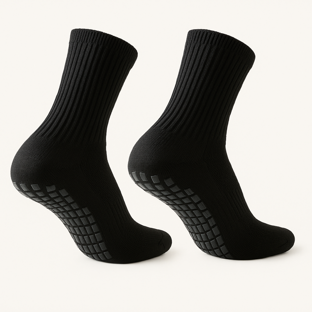 calcetin antiderrapante deportivo liso 6 pares