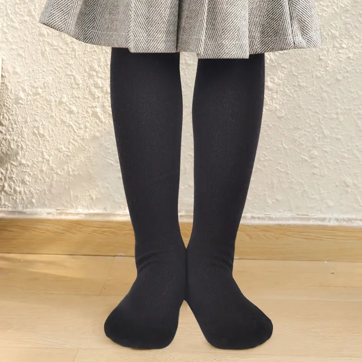 calceta escolar niñas paquete de 12 pares