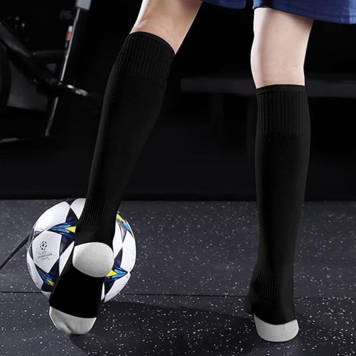 calcetas de futbol reforzadas ultra absorbentes 6 pares