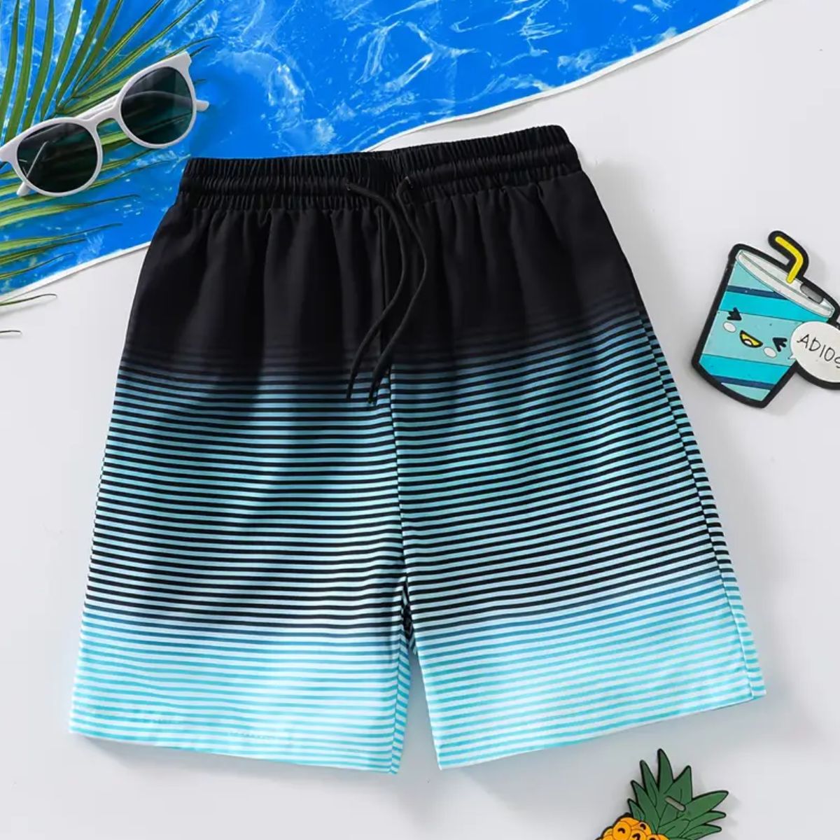 short playero para niñas y niños 3 piezas diseños divertidos