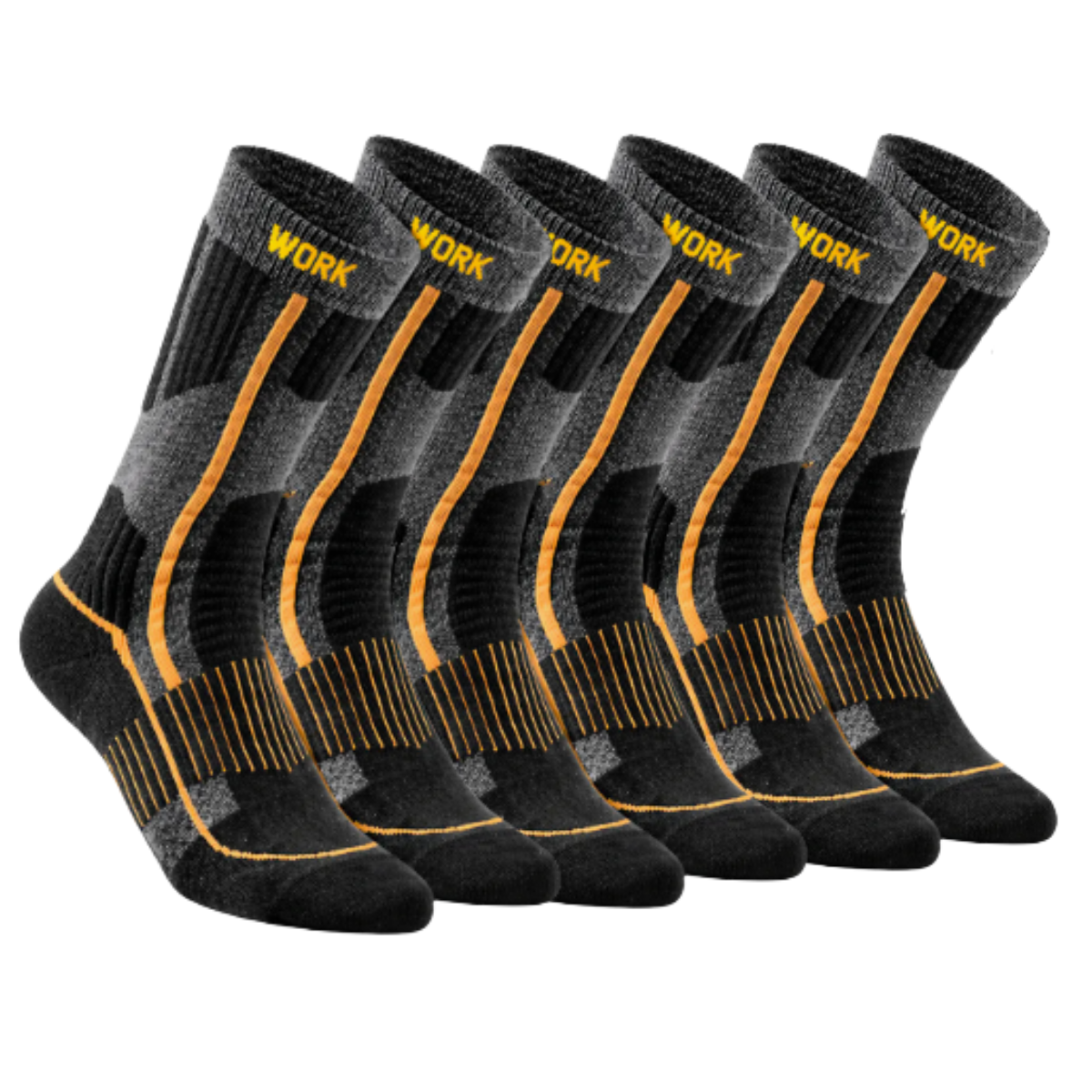 calcetas para trabajo industrial paquete 6 pares