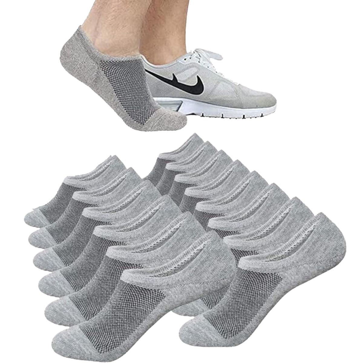 calcetines 100% algodón para caballero 12 pares ultra cómodos