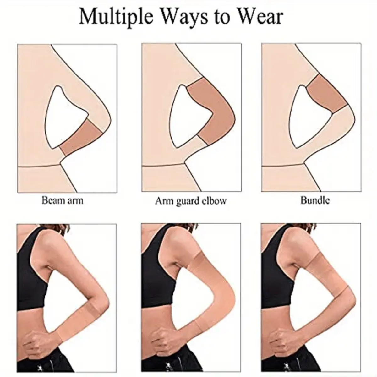 1 par de faja para brazo para adelgazar