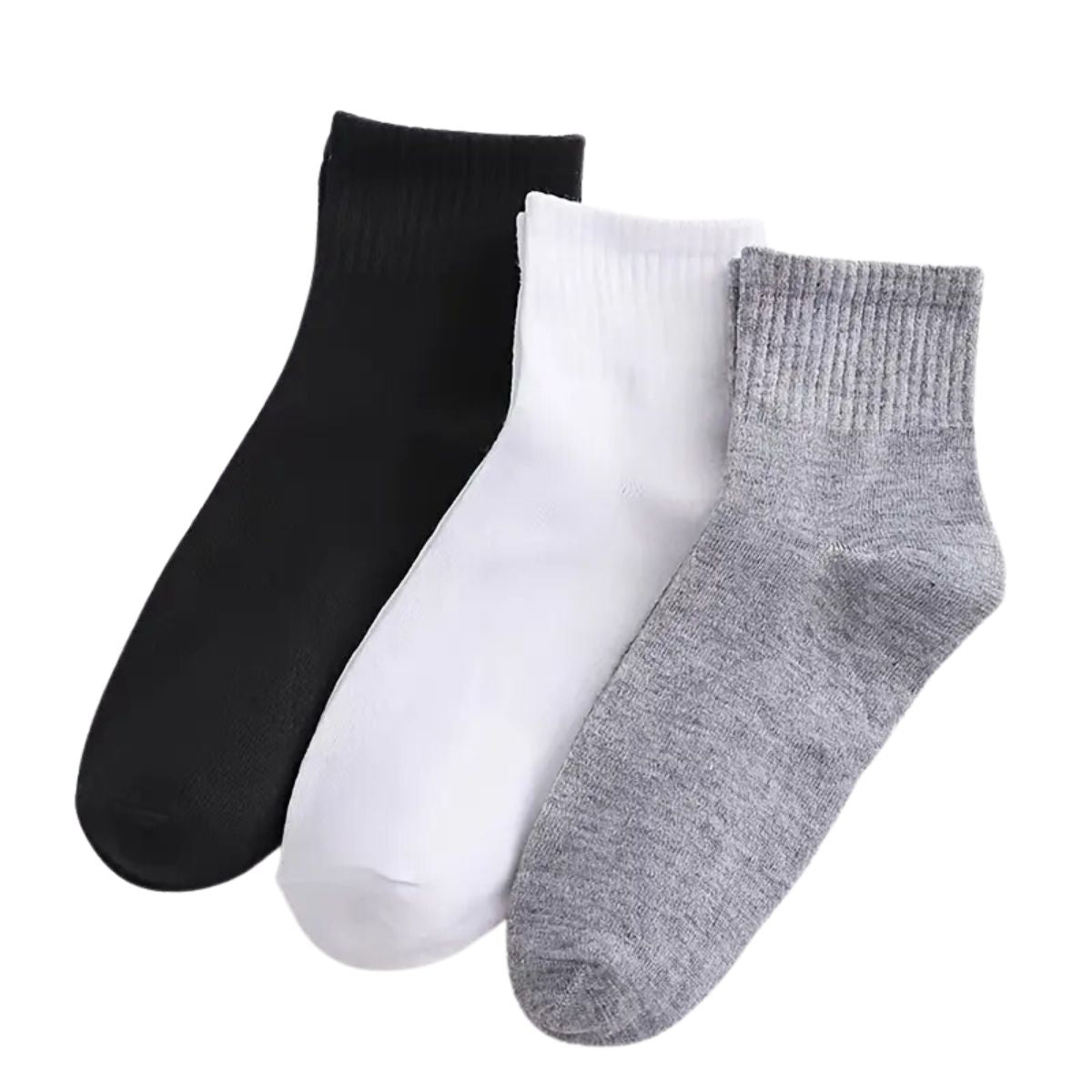 6 pares de calcetas deportivas toalla para caballero